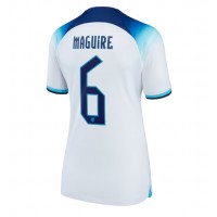 England Harry Maguire #6 Heimtrikot Frauen WM 2022 Kurzarm